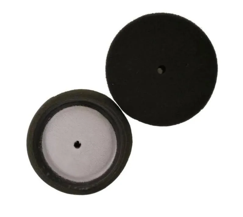 CSI.62-332 3" Mini-Finishing Black Foam Pad, 2 Pack
