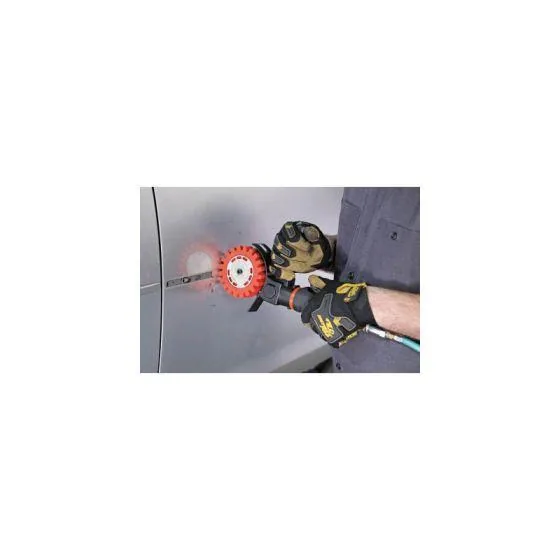 DNB.NZ1.EA DYNABRADE® NZ1 Nitro Series™ Non-Vacuum Surface Conditioning/Decal Pinstrip Removal Tool, 0.5 hp, 3500 rpm — Front detail